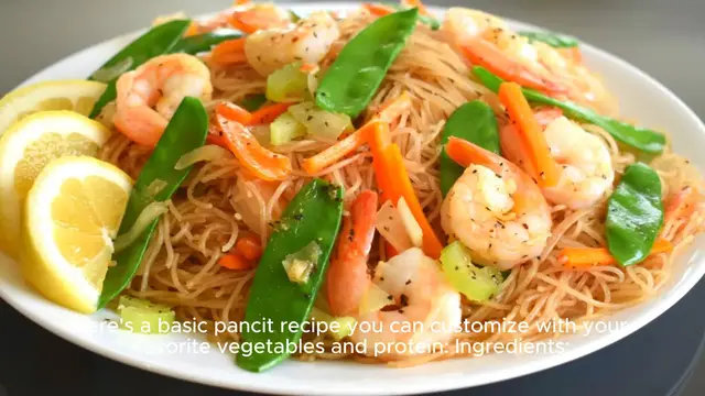 Video thumbnail for Pancit recipe