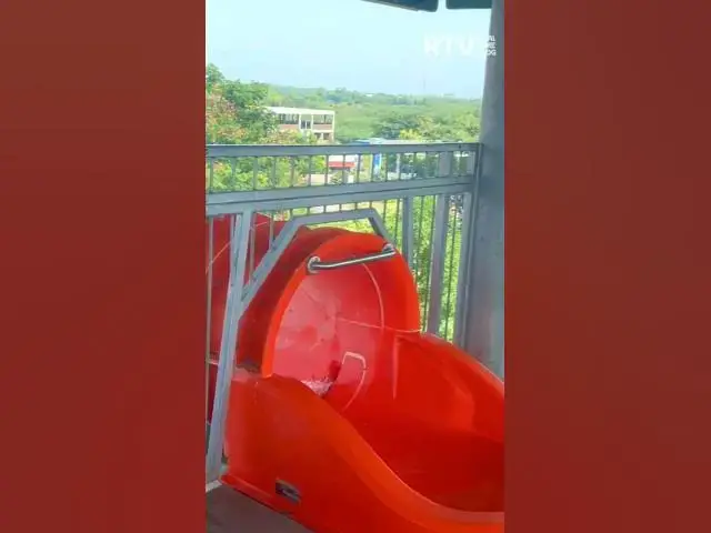 Video thumbnail for CYCLONE 🌪️ WATER SLIDE at Shankus Water Park #shorts #waterpark