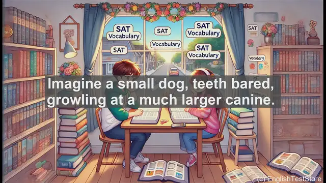 Video thumbnail for 5000 Must Know SAT Vocabulary - Pugnacious: Exploring a Combative Vocabulary Word