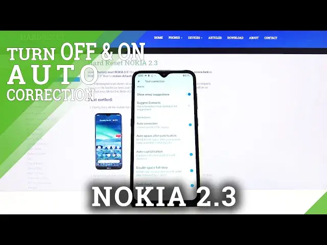 Video thumbnail for How to Turn On or Off Auto Correction in Nokia 2.3 - Text Correction Options
