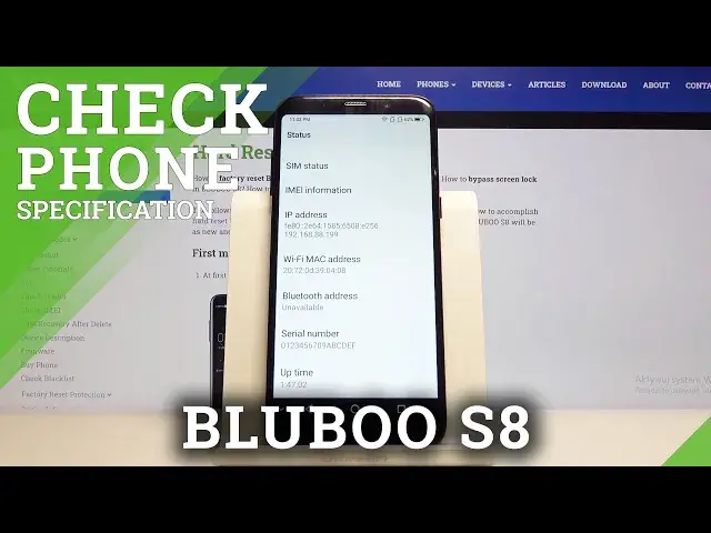 Video thumbnail for How to Check Phone Specifications of Bluboo S8 – Model Information