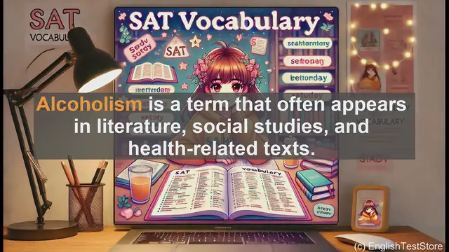 Video thumbnail for 5000 Must Know SAT Vocabulary - Alcoholism: Understanding the SAT Vocabulary Term