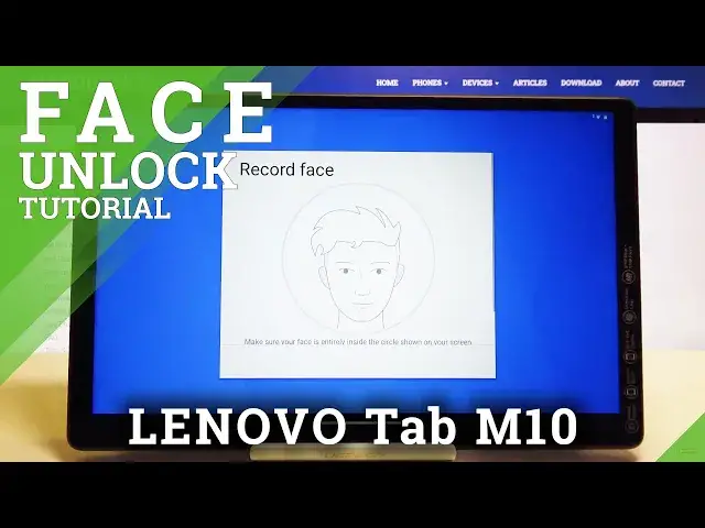 'Video thumbnail for How to Use Face ID on Lenovo Tab M10 - Set Up Face Unlock'