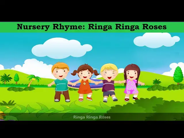 'Video thumbnail for Nursery Rhyme | Ringa Ringa Roses with Lyrics'
