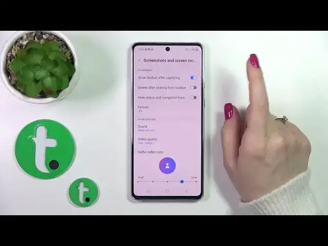 Video thumbnail for How to Switch On/Off Screen Touches in Screen Recording on SAMSUNG GALAXY A73 - Screen Touches