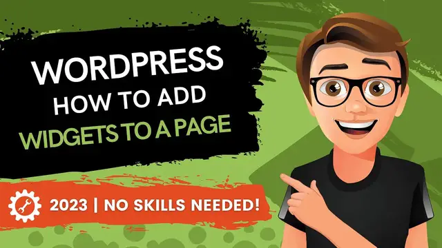 'Video thumbnail for WordPress How To Add Widget To Page [2023 GUIDE]'