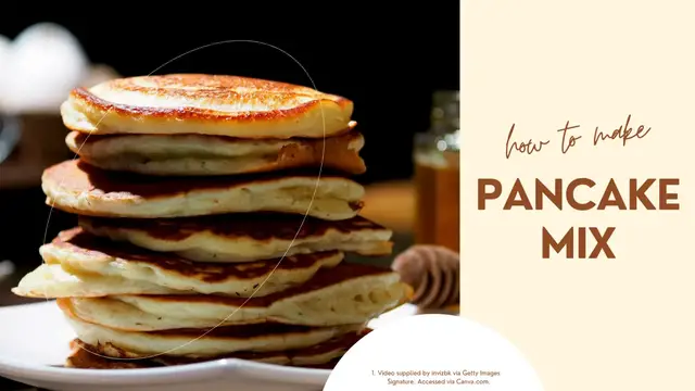 Video thumbnail for Pancake Mix