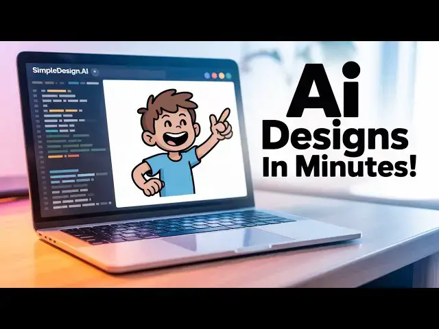 Video thumbnail for 🎨 INSANE AI Design Tool SimpleDesign.ai Creates STUNNING Graphics in SECONDS – Canva is SHAKING