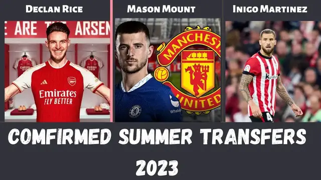 Video thumbnail for Latest Confirmed Transfers Today: Mason Mount to Manchester United, Declan Rice to Arsenal and more
