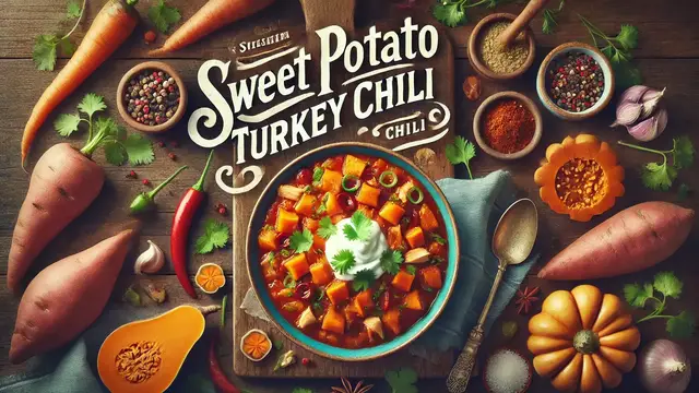 Video thumbnail for Sweet Potato Turkey Chili