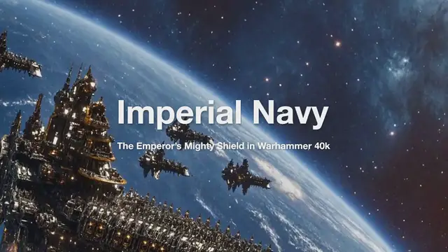 Video thumbnail for Imperial Navy: The Unbreakable Shield of the Imperium in Warhammer 40k