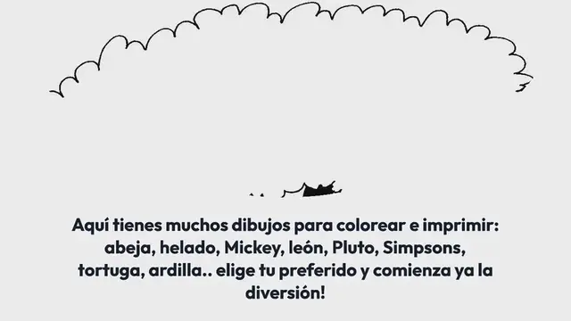 Video thumbnail for Dibujos para colorear e imprimir