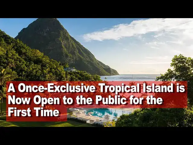 Video thumbnail for A Once-Exclusive Tropical Island is Now Open to the Public for the First Time! 🏝️✨