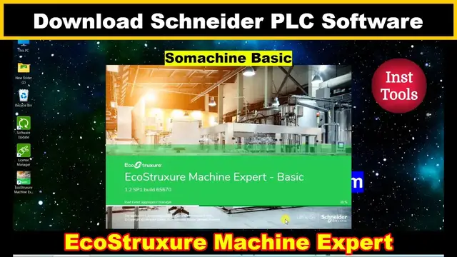 Video thumbnail for Download Schneider PLC Software - EcoStruxure Machine Expert (Somachine Basic)