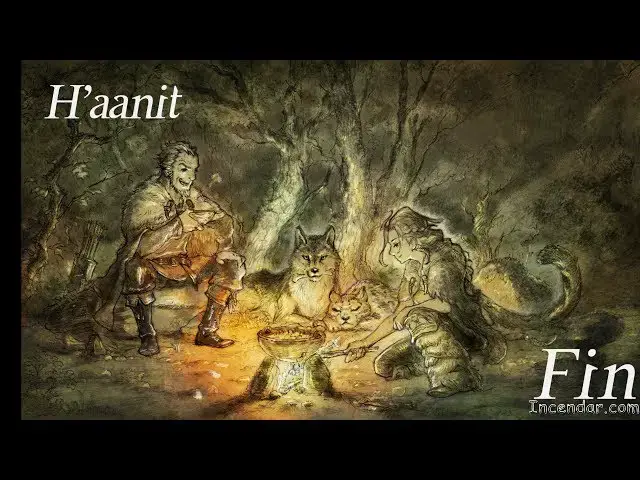 Video thumbnail for Octopath Traveler H'aanit Chapter 4 ENDING Cutscenes (Hunter) Steam 4k and FIN Art