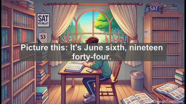 Video thumbnail for 5000 Must Know SAT Vocabulary - SAT Vocabulary: Understanding 'Invasion' Beyond D-Day