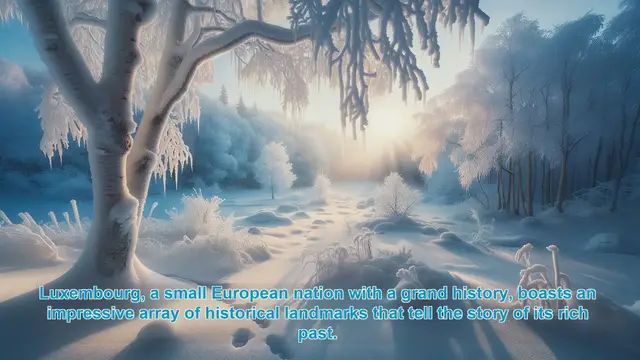 Video thumbnail for Exploring Luxembourg's Top 10 Historical Landmarks