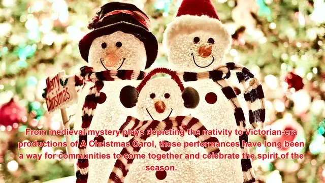 Video thumbnail for How Do People Celebrate Christmas With Holiday-Themed Theater Performances?