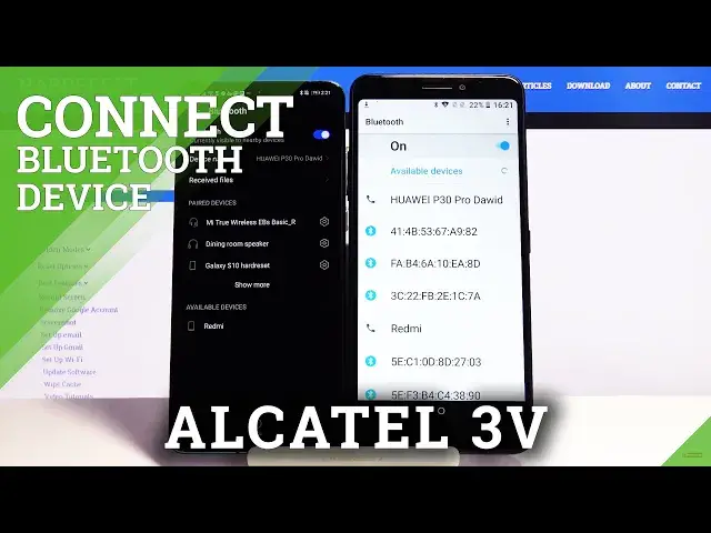 Video thumbnail for How to Connect Bluetooth Device with ALCATEL 3V – Bluetooth Settings