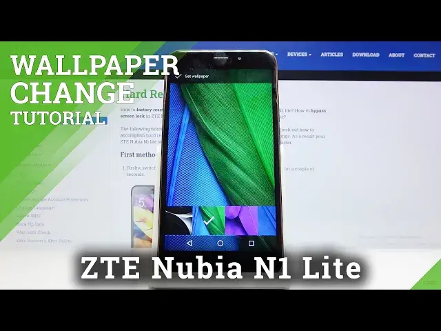 Video thumbnail for How to Change Wallpaper in ZTE Nubia N1 Lite – Refresh Screen Look