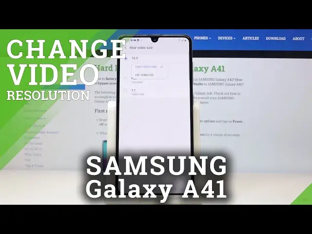 'Video thumbnail for How to Change Video Resolution in SAMSUNG Galaxy A41 – Switch Video Quality'
