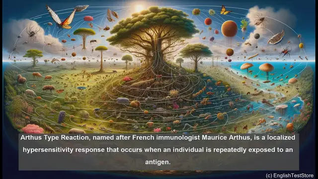 Video thumbnail for Arthus type reaction in biology