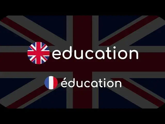 Video thumbnail for Comment prononcer « education » en anglais