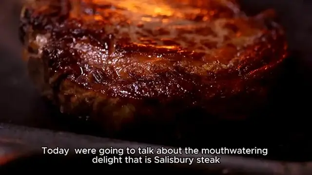 Video thumbnail for Salisbury steak recipe