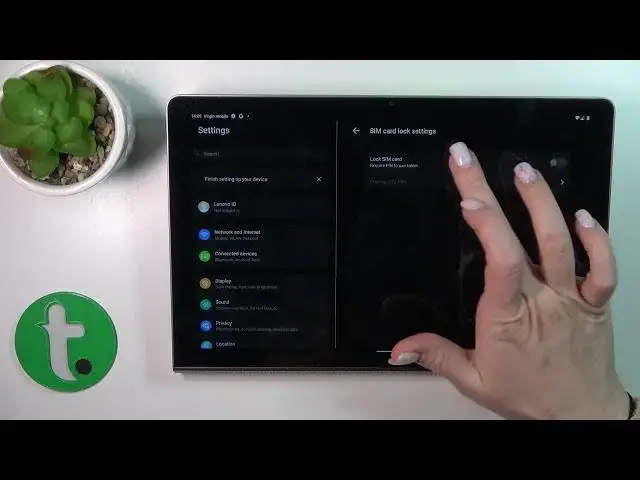 Video thumbnail for How to Lock the SIM Card on a LENOVO Yoga Tab 11 - Set Up the SIM Card PIN Code