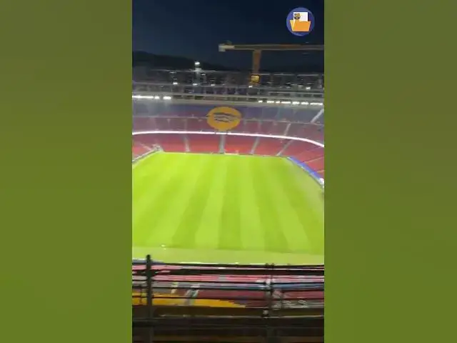 Video thumbnail for Test de luces y efectos en el Camp Nou... Cada vez más cerca