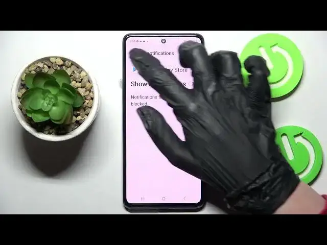 'Video thumbnail for How to Turn On / Off App Notifications on Samsung Galaxy M53 - Manage Notifications'