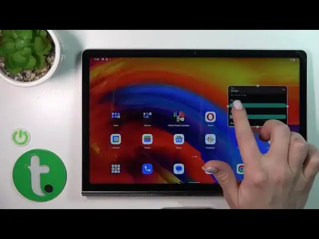 Video thumbnail for How to Manage Home Screen Widgets on a LENOVO Yoga Tab 11 - Adding & Removing Widgets