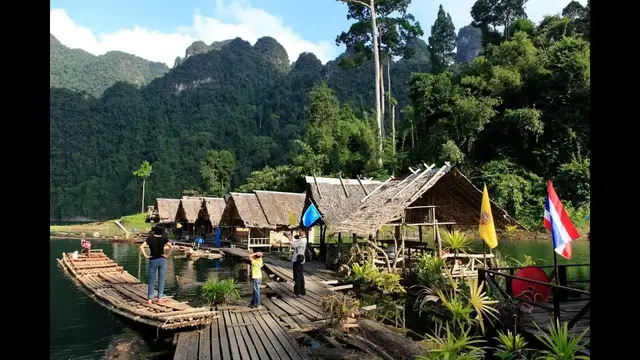 Video thumbnail for Chiew-Lan-See im Süden Thailands