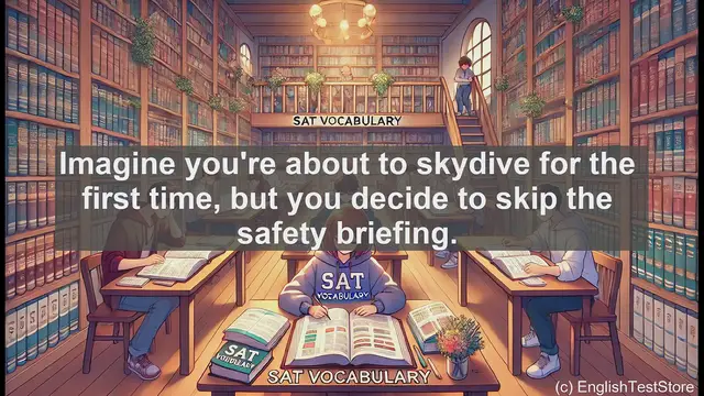 Video thumbnail for 5000 Must Know SAT Vocabulary - Understanding 'Inadvisable': Boost Your SAT Vocabulary