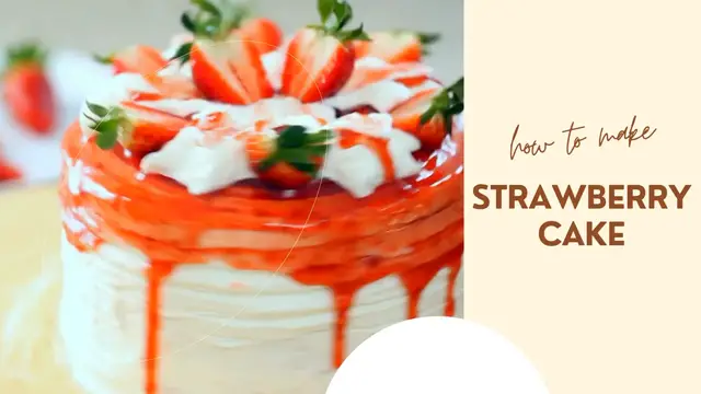 Video thumbnail for Strawberry Cake