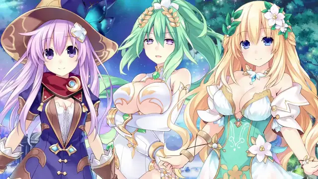 Video thumbnail for Four Goddess Online Cyber Dimension Neptune: Meeting the goddesses (Japanese)