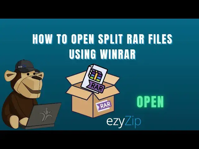 'Video thumbnail for How To Open Split RAR File Using WinRAR'