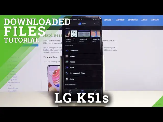 Video thumbnail for How to Find Downloaded Files in LG K51s – Downloading Folder