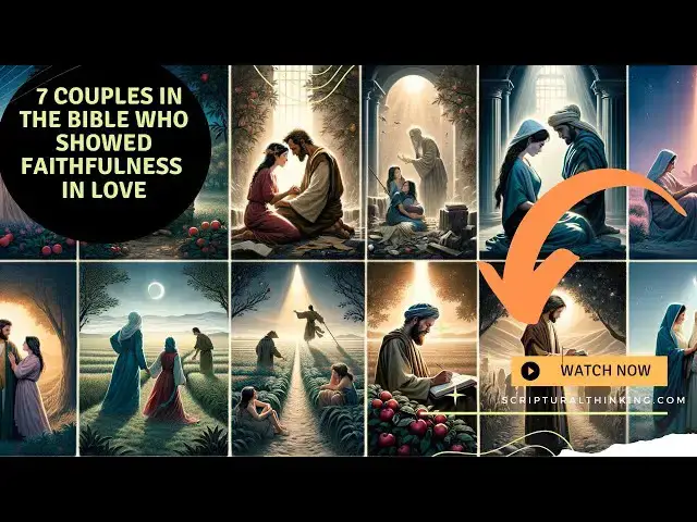 Video thumbnail for 7 Couples In The Bible Who Showed Faithfulness in Love
