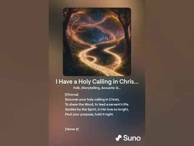 Video thumbnail for Discover Your Holy Calling in ChristFrom: