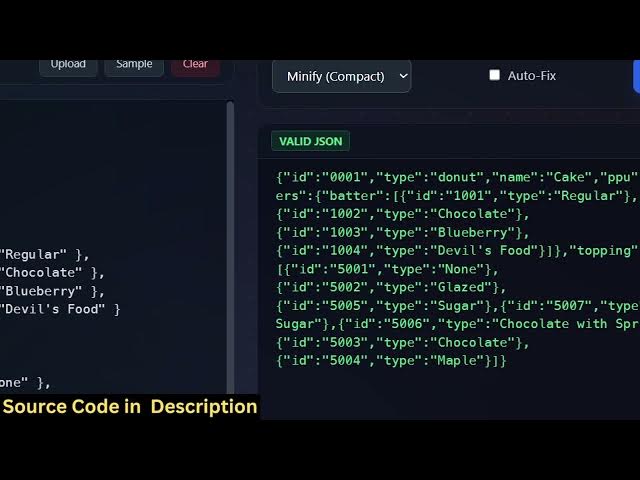 Video thumbnail for Build a React.js JSON Editor Web App in Browser to Format,Validate & Minify JSON Using TypeScript