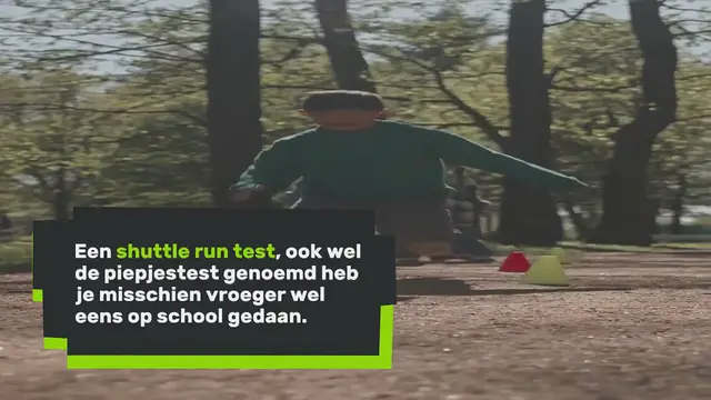 Video thumbnail for Shuttle run test – zo meet en bouw je een ijzersterke conditie