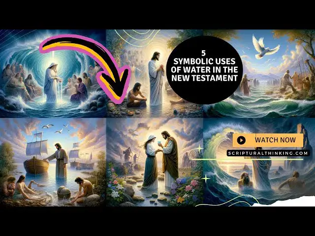 Video thumbnail for 5 Symbolic Uses of Water in the New Testament