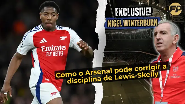 'Video thumbnail for Nigel Winterburn: Como o Arsenal pode resolver os problemas de disciplina de Myles Lewis-Skelly'