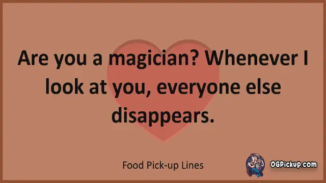 Video thumbnail for Food - Pickup-Lines & Rizz for Him & for Her