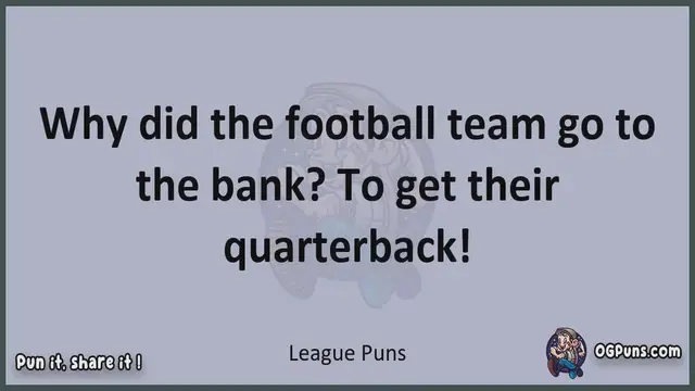 Video thumbnail for League - Jokes, Puns, Wordplays, and Laughter