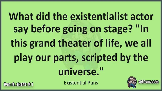 Video thumbnail for Existential - Jokes, Puns, Wordplays, and Laughter
