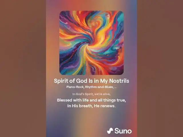 Video thumbnail for Spirit of God Is in My Nostrils: A Song of God's Breath of Life