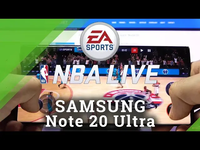 'Video thumbnail for Gaming Quality Checkup on Samsung Galaxy Note 20 Ultra - NBA Mobile Gameplay'