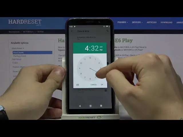 Video thumbnail for How to Change Date and Time in MOTOROLA E6 Play – Date and Time Configuration